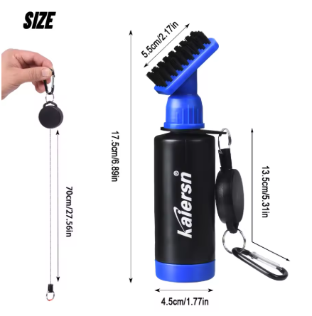 Kaiersn Golfkylfubursti - Blár