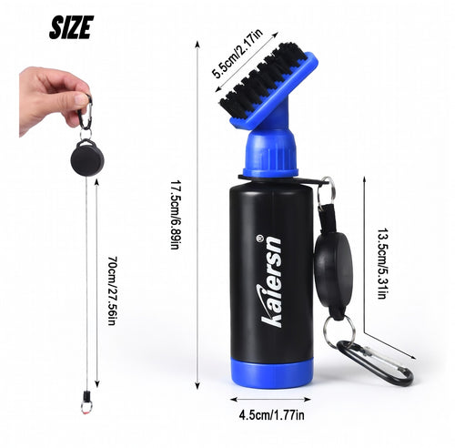 Kaiersn Golfkylfubursti - Blár