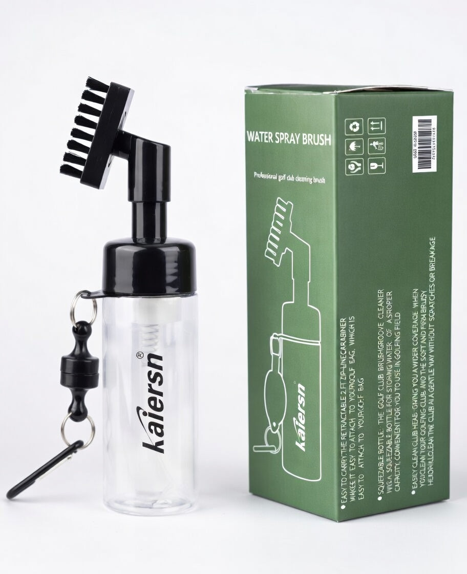 Kaiersn Golfkylfubursti með Segli - Svartur